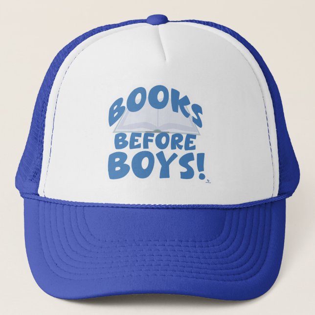 Casquette Livres Avant Les Garçons Lecteur Cheeky Slogan (Devant)