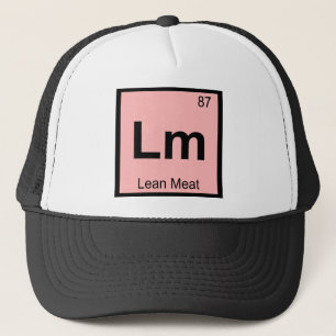 Casquette Lm - Chimie de la Viande Maigre Symbole du Tableau