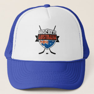 Casquette Logo australien de drapeau de hockey sur glace