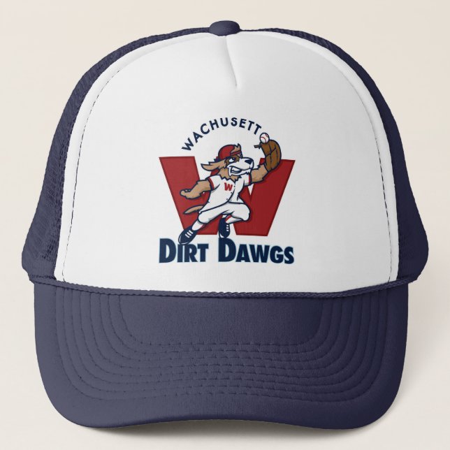 Casquette Logo collégial d'équipe de baseball de Dawgs de (Devant)