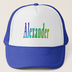 Casquette Logo Coloré Alexander Name,