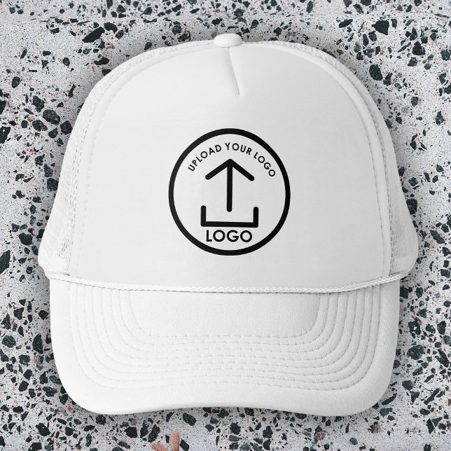 Casquette Logo d'affaires professionnel simple et moderne (Simple Modern Professional Business Logo Trucker Hat)