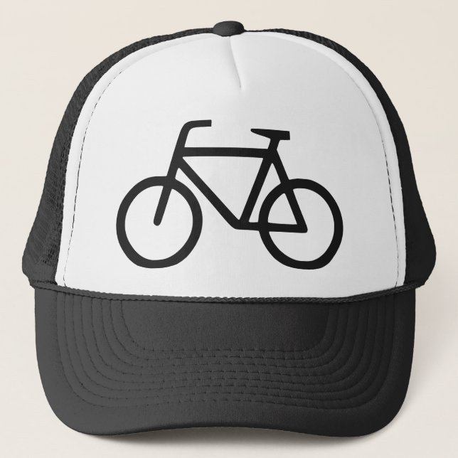 Casquette logo de bicyclette (Devant)