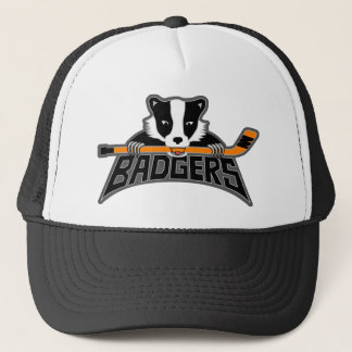 Casquette Logo de blaireaux - contour foncé