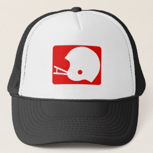 Casquette logo de casque de football