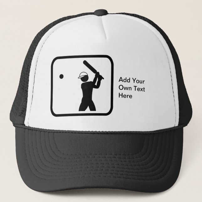 Casquette Logo de cricket personnalisable (Devant)