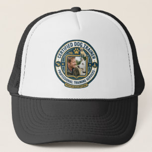 Casquette Logo de formateur de chiens sur mesure avec photo