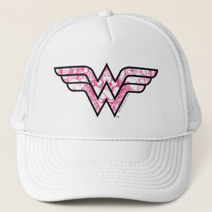 Casquette Logo de la bande dessinée Wonder Woman Pink