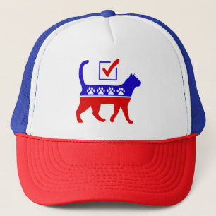 Casquette Logo de la fête du chat Feline Politique Grand Par
