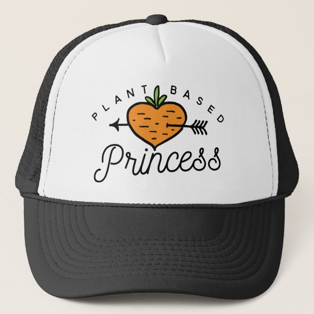 Casquette Logo de la Princesse Vegan Carrot Basée sur le pla (Devant)
