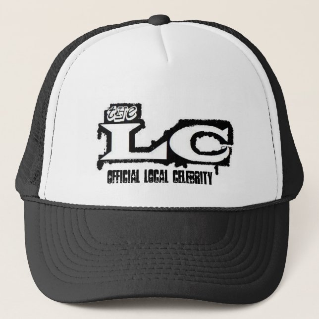 Casquette logo de l'aerographe LC, célébrité de gens du pays (Devant)