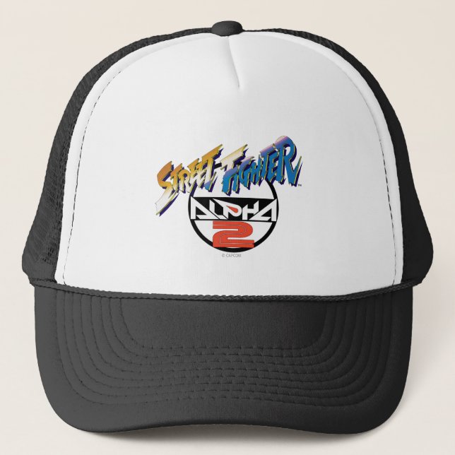 Casquette Logo de l'alpha 2 de Street Fighter (Devant)