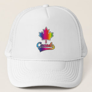 Casquette Logo de l'arc-en-ciel de Canada Pride