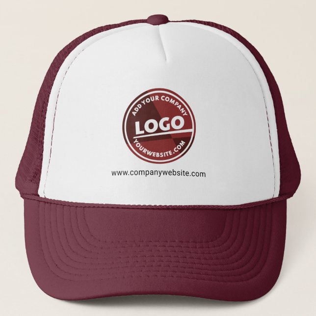 Casquette Logo de l'entreprise - Entité de l'employé (Devant)