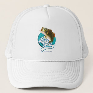 Casquette logo de pêche du lac Fork Texas.