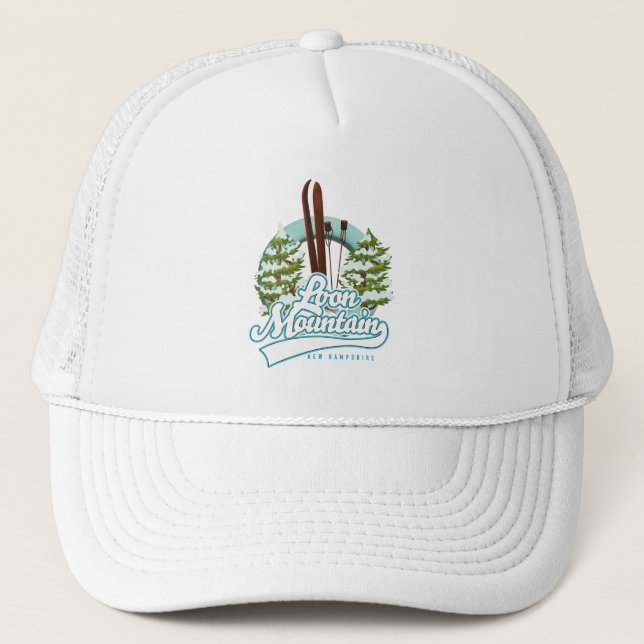 Casquette Logo de ski Loon Mountain New Hampshire (Devant)