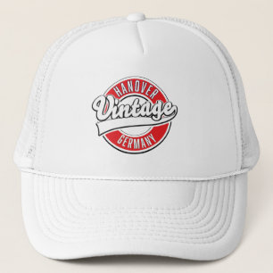 Casquette Logo de style vintage de Hanovre Allemagne.