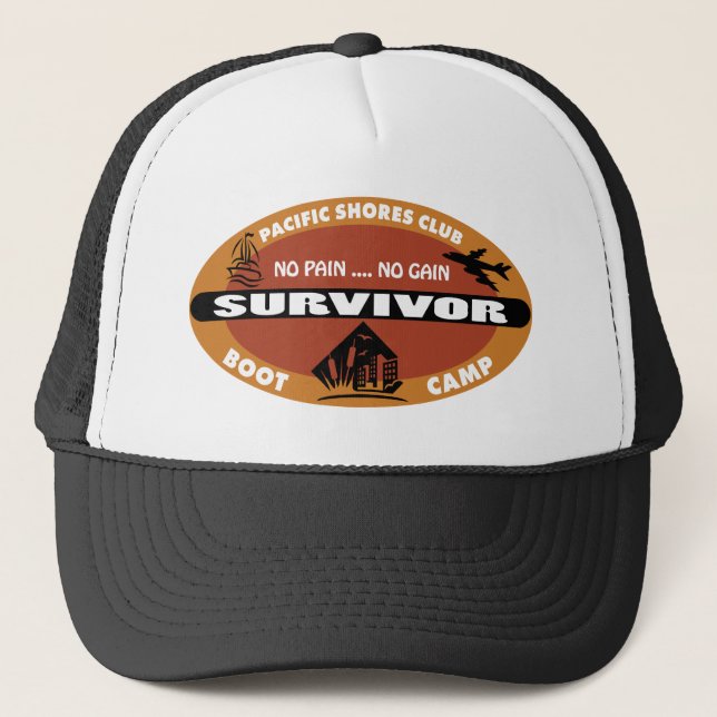 Casquette Logo de survivant de Bootcamp de Jin (Devant)