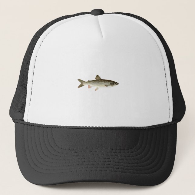 Casquette Logo de truite grise (Devant)