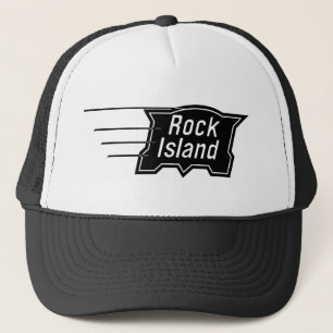 Casquette Logo de vitesse de chemin de fer d'île de roche