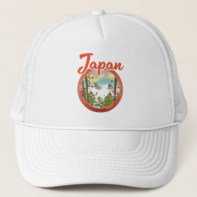 Casquette logo de voyage du Japon (Devant)