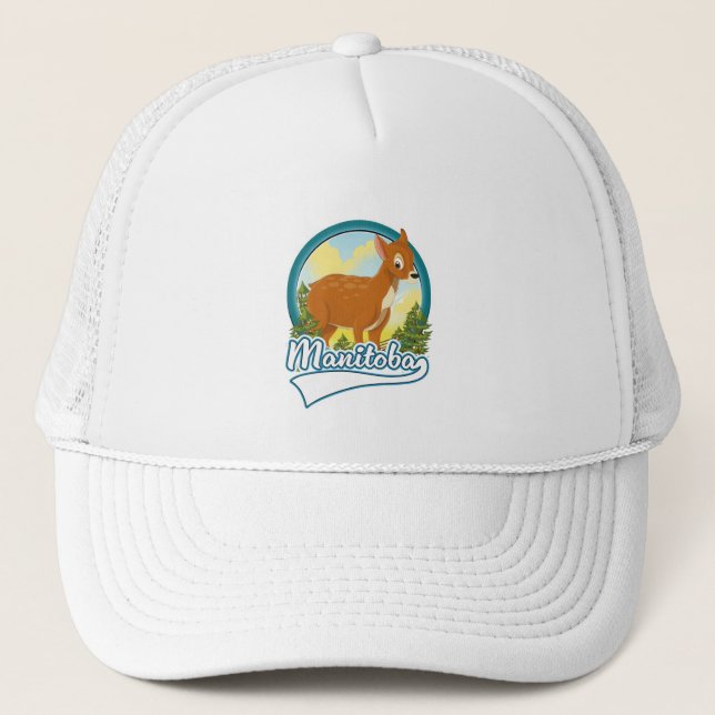 Casquette Logo de voyage du Manitoba Canada (Devant)