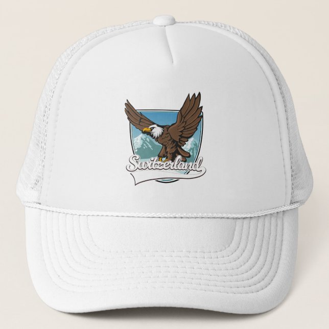 Casquette Logo de voyage Suisse (Devant)