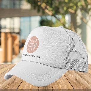 Casquette Logo d'entreprise et employés de site Web personna