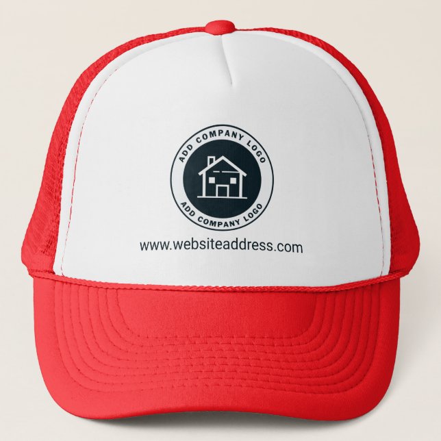 Casquette Logo d'entreprise moderne Immobilier personnalisé (Devant)