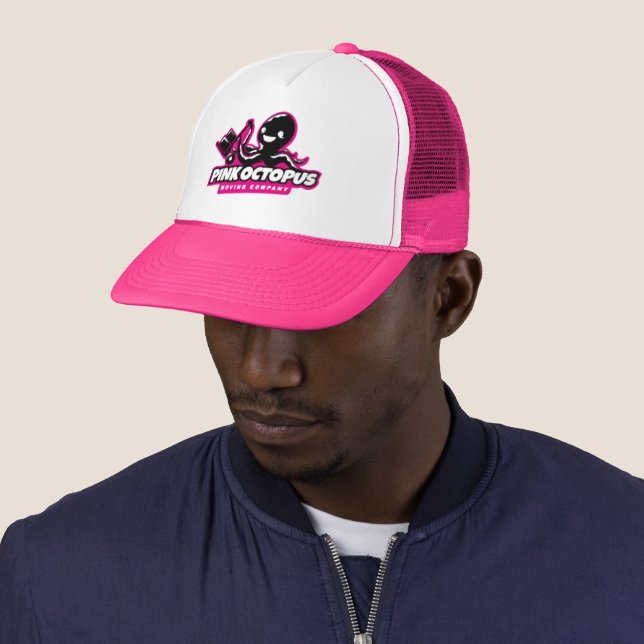 Casquette Logo d'entreprise personnalisé (En situation)
