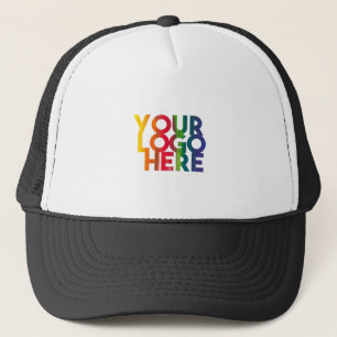 Casquette Logo d'entreprise simple blanc