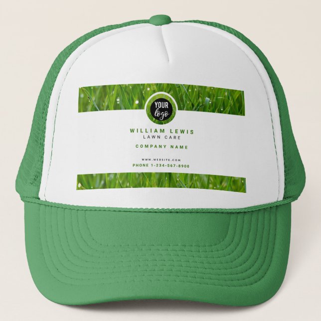 Casquette Logo d'entreprise simple pour l'entretien de la pe (Devant)