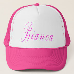 Casquette Logo des noms des filles de Bianca,