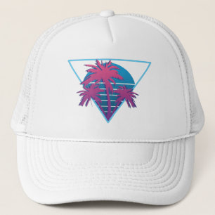 Casquette Logo des palmiers rétro