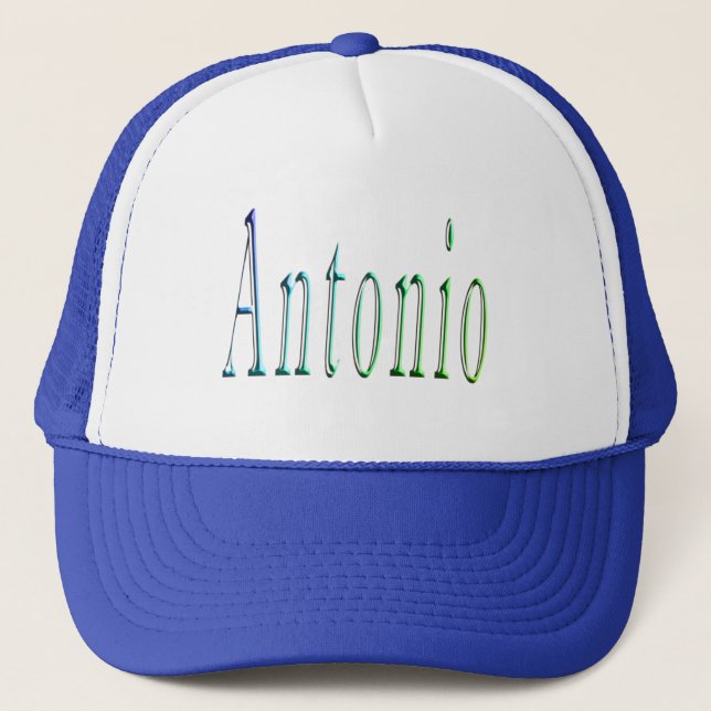 Casquette Logo du nom Antonio Activé (Devant)