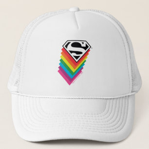 Casquette Logo en arc-en-ciel superman