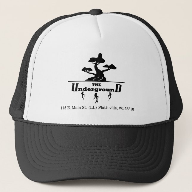 Casquette Logo et adresse de l'entreprise (Devant)