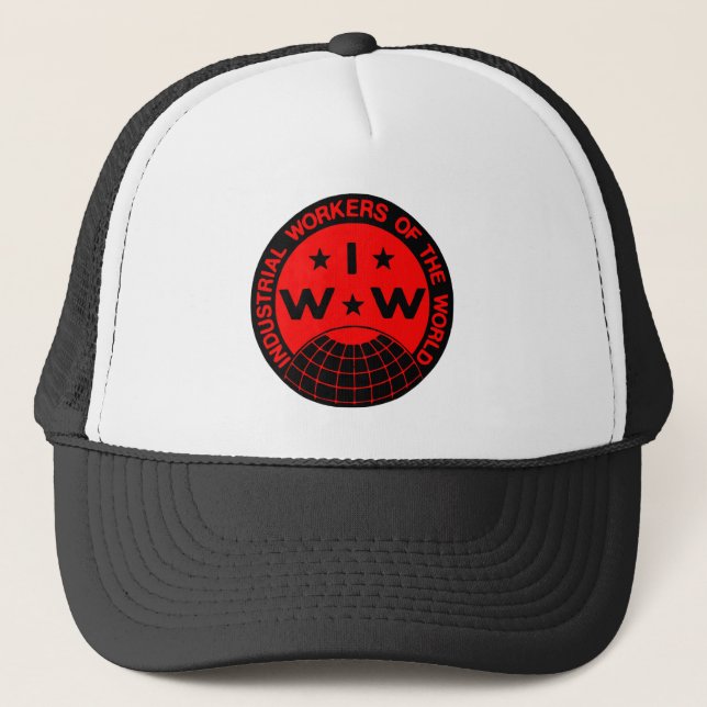 Casquette Logo IWW, Wobblies - One Big Union (Devant)