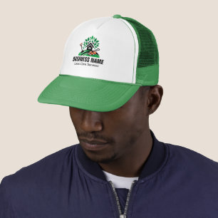 Casquette Logo Maison Arbre Pelonnière Jardin Paysage Vert