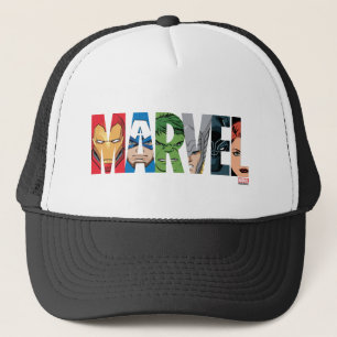 Casquette Logo Marvel Avengers Face Lettre