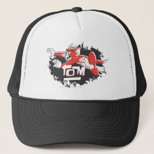Casquette Logo noir et rouge de Tom