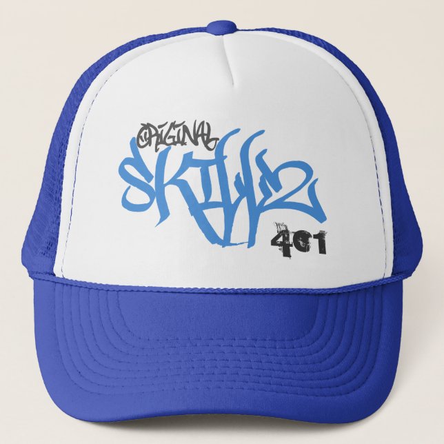 Casquette Logo original de Skillz (nouveau bleu (Devant)