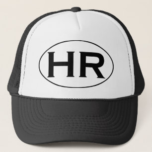 Casquette Logo ovale noir et blanc d'heure Hampton Roads