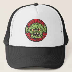 Casquette Logo sauvage de monstres