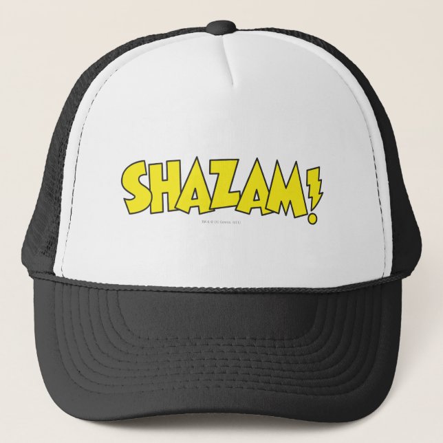 Casquette Logo Shazam Jaune (Devant)