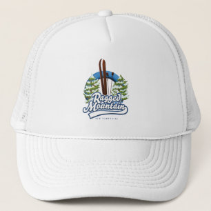 Casquette Logo ski Ragged Mountain New Hampshire
