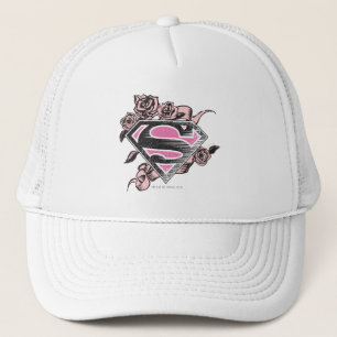 Casquette Logo Supergirl avec Rose