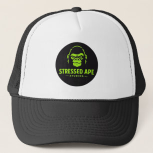 Casquette Logo vert du studio Stressed Ape