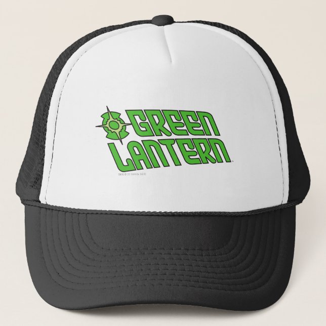 Casquette Logo vert lanterne rayé (Devant)