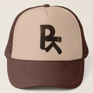 Casquette Logo vintage de BROOTLYN dans le noir affligé